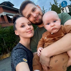 Yuliia, Family in Montecavolo