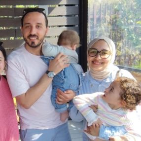 Moustafa, Famiglia a San Giuliano Milanese