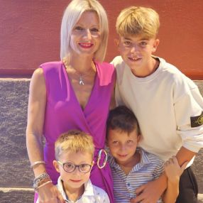 Alessandra, Family in Liguria