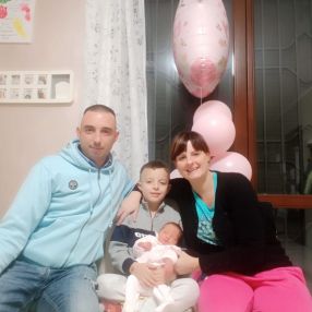 Patrizia, Family in Garbagnate milanese