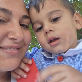 Rachele, Family in Orentano