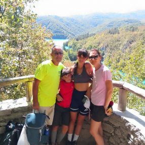 Massimiliano, Family in Almé