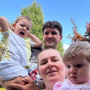 Mirela, Family in Garlasco