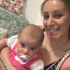 Adele, Family in Novate Milanese