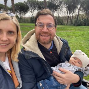 Patrizia, Famiglia a Roma