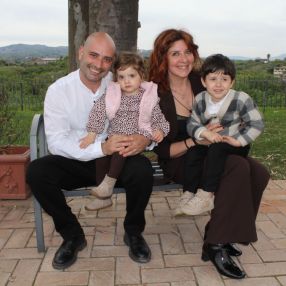 Roberta, Famiglia a Genzano di Roma