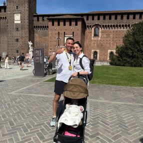 Martina, Famiglia a Olgiate Olona