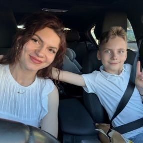 Iryna, Famiglia a Orbassano