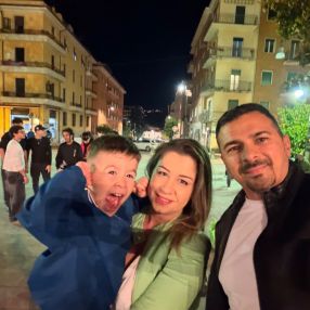 David, Famiglia a Cosenza