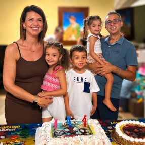 Maria Francesca, Famiglia a Tempio Pausania