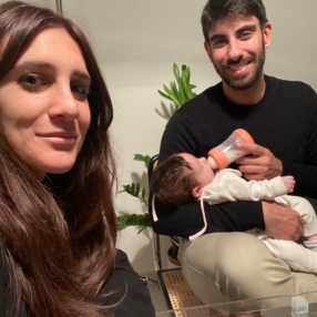 Brunella, Famiglia a Milano