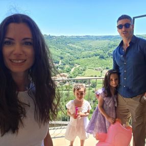 Giorgia, Famiglia a Orvieto