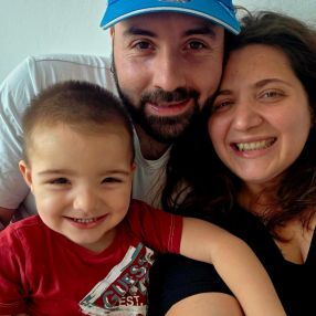 Monica, Family in Angri