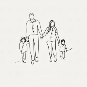 Ilaria, Famiglia a Zumaglia