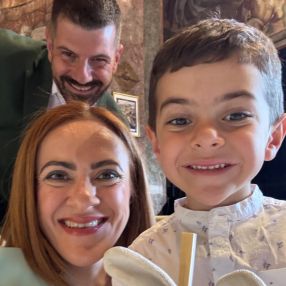 Monica, Famiglia a Legnano