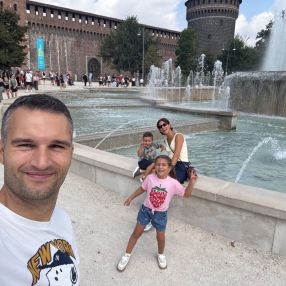 Giancarlo, Family in Rimini