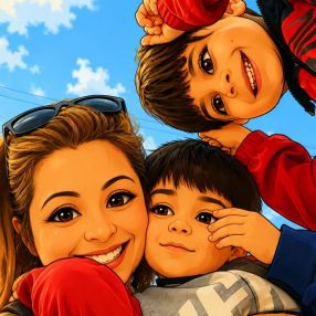 Rosita, Family in Cinisello Balsamo