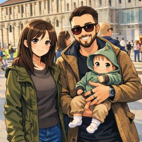 Manuela, Famiglia a Sesto Fiorentino
