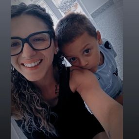 Valeria, Family in Polignano A Mare