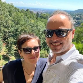 Alberto e Vincenza, Famiglia a Bergamo