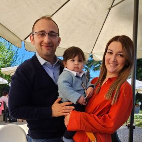 Gian Luca, Family in Rivalta di Torino