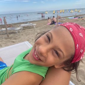 Gloria, Famiglia a Lignano Sabbiadoro