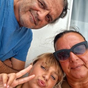 Erika, Famiglia a San Giuliano Terme