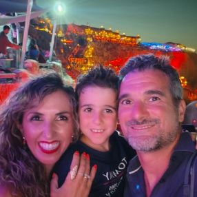 Silvia, Famiglia a San Giovanni La Punta