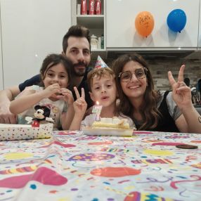 Elisa, Family in Cantù