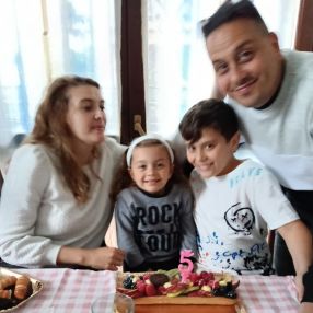 Luigi, Famiglia a Settimo Milanese