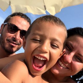 Samantha, Famiglia a Moncalieri