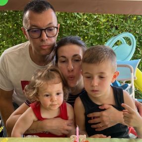Massimo, Famiglia a Turate
