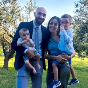 Cinzia, Famiglia a Genova