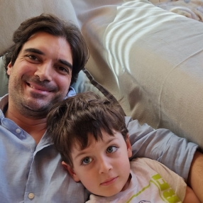 Giulio, Family in Isola Sacra