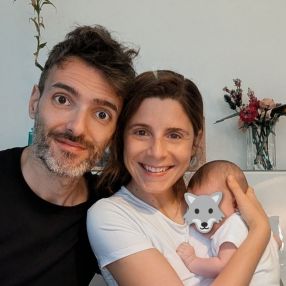 Rosaria, Family in Milano