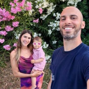 Elisa, Family in Bordighera