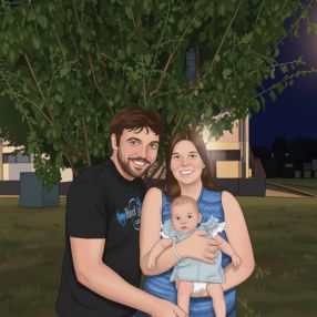 Valentina, Family in Givoletto