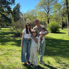 Justine, Family in Bolzano