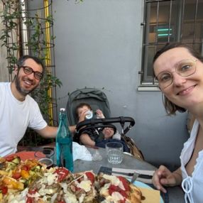 Anna Rita, Famiglia a Ravenna