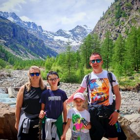 Chiara, Famiglia a Cassano D'adda