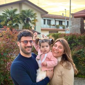 Veronica, Famiglia a Cerano