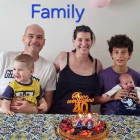 Cristian, Family in Borgosesia