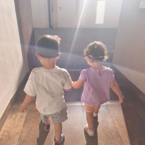 Micaela, Famiglia a Settimo Milanese