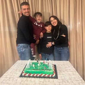 Martina, Famiglia a Milazzo