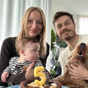 Davide, Family in Milano