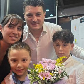 Vincenzo, Famiglia a Grugliasco