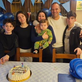 Valentina, Family in San Giorgio piacentino