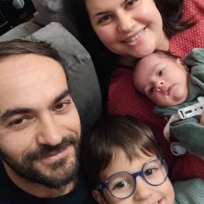 Federica, Family in San felice sul Panaro