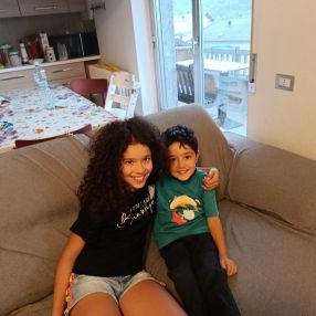 Roberta, Famiglia a Chiavenna