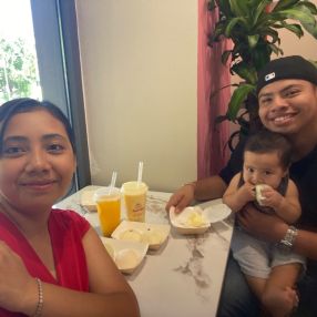 Dinora lizeth, Family in Sorisole